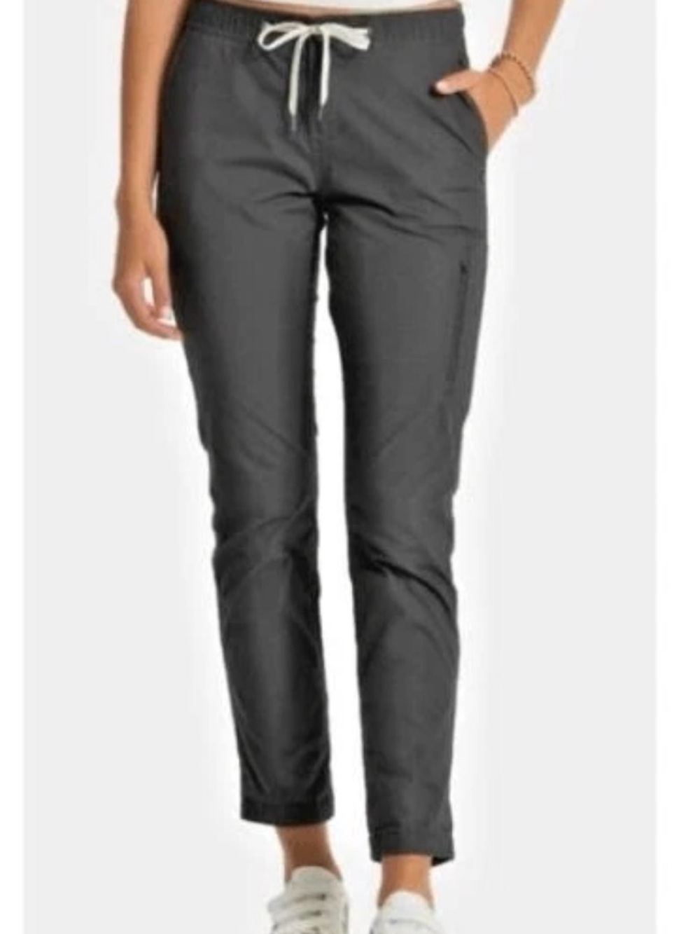 Vuori Women's ripstop Charcoal Drawstring Pants size XS